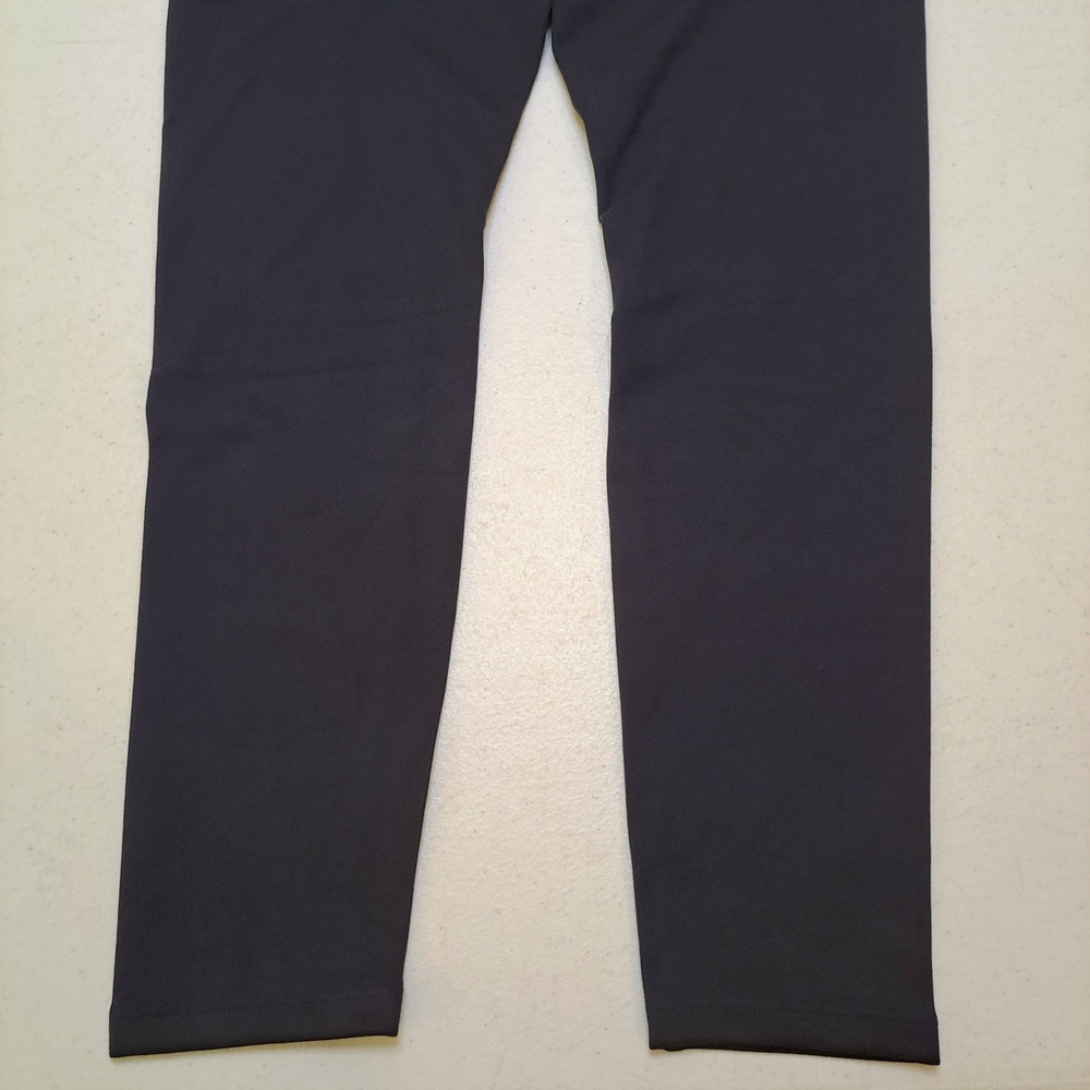 Danskin Womens Leggings Small Black Salt NWT Satin Stitch 7/8 1909-182